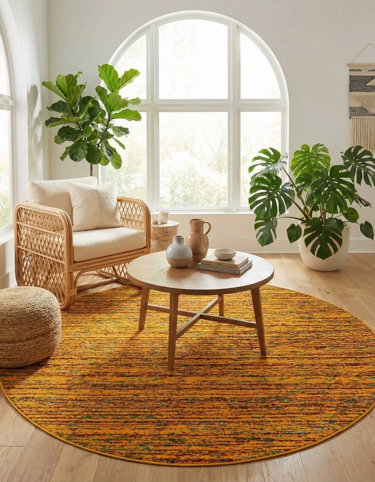 Detail image of 7' 10 x 7' 10 Calypso Round Rug