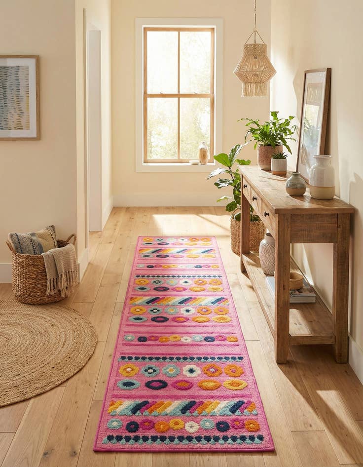 Detail image of 2' x 10'  Washable Aruba Indoor / Outdoor Runner Rug