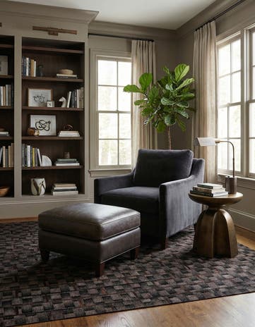 5' 1 x 7' 8 Cowhide - Patchwork Rug