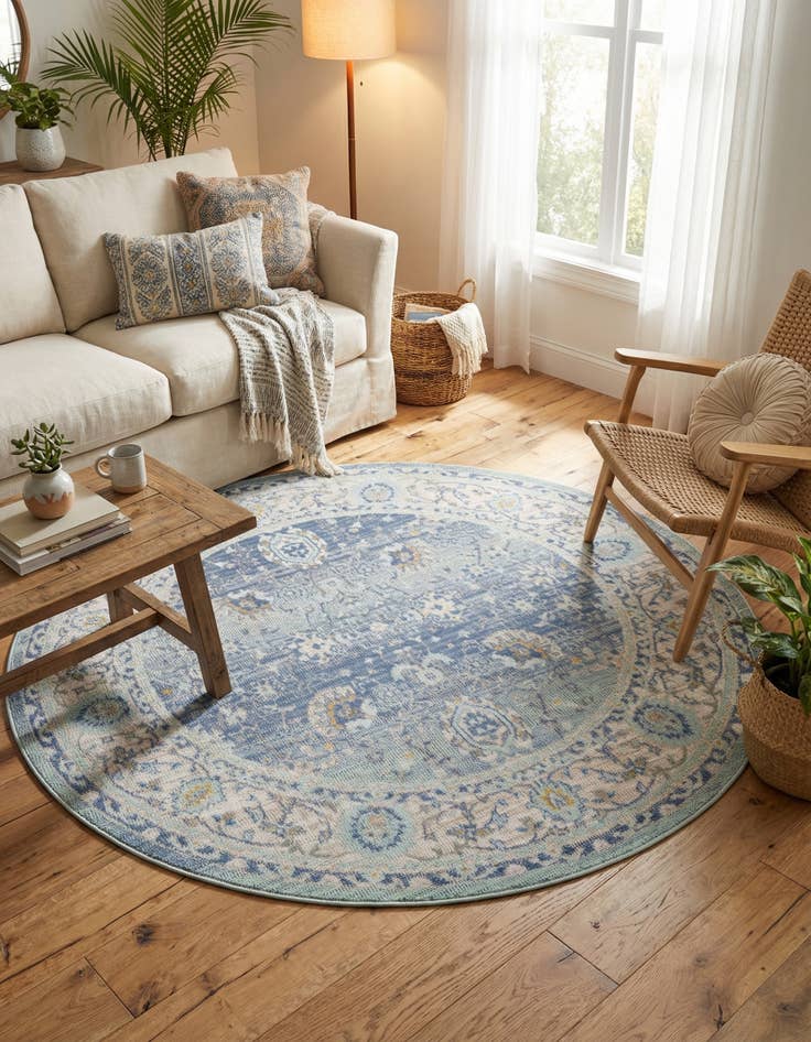 Detail image of 5' x 5' Whitney Round Rug