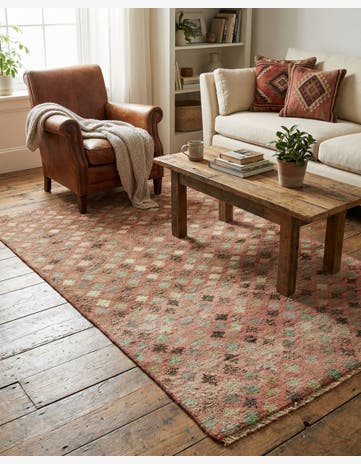 3' 9 x 5' 11 Hand Knotted Balouch Wool Rug