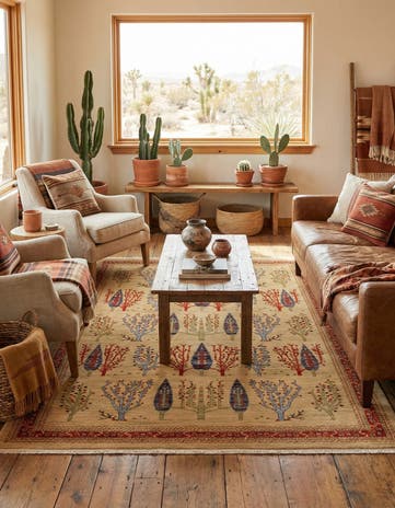 7' x 10' Kashkuli Gabbeh Rug