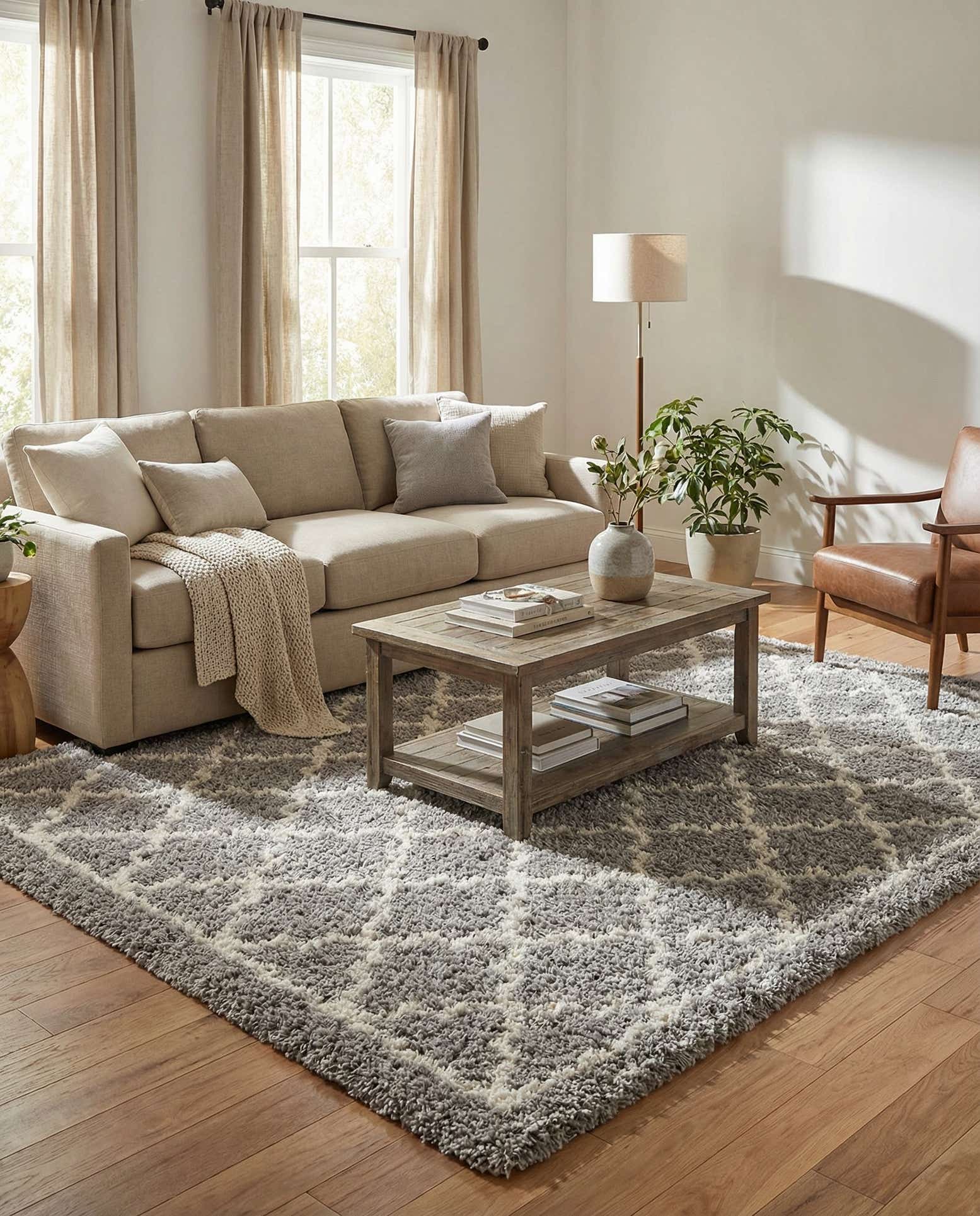 9' x 12' Infinity Shag Rug