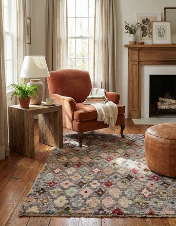 3' 3 x 4' 9 Hand Knotted Balouch Wool Rug