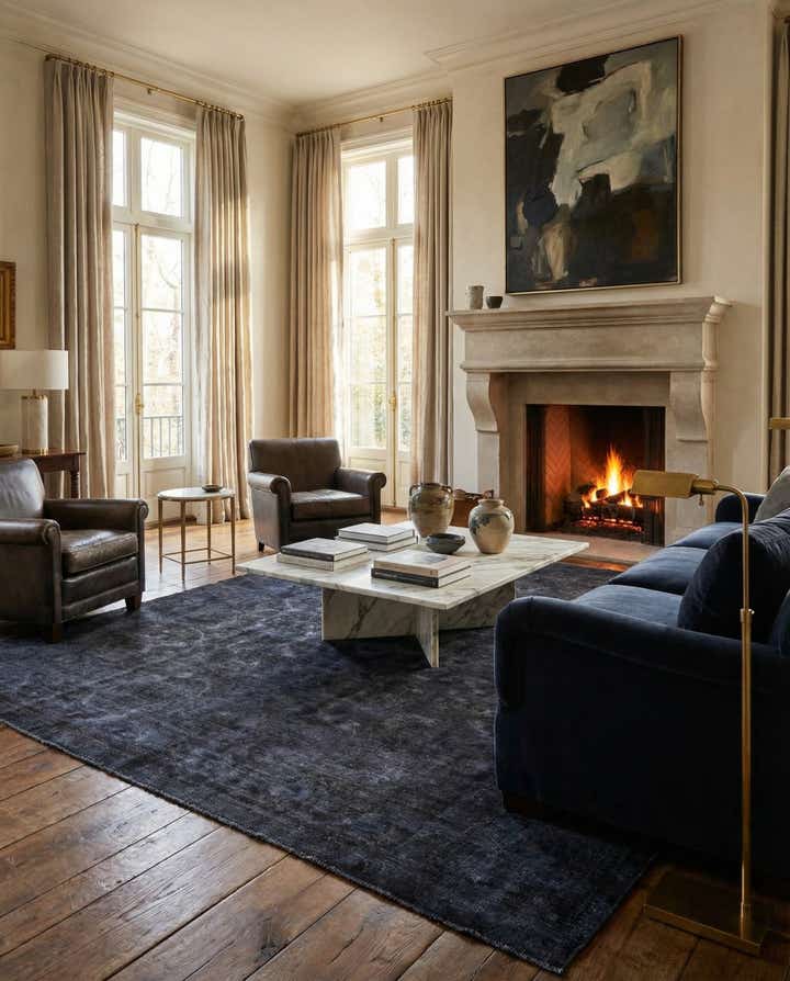 9' 4 x 12' 8 Hand Knotted Ultra Vintage Persian Wool Rug