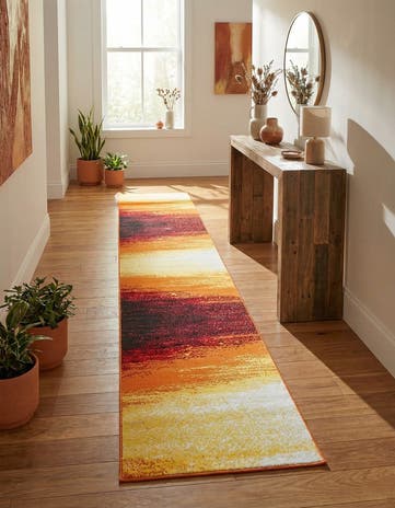 Orange Sydney Runner Rug