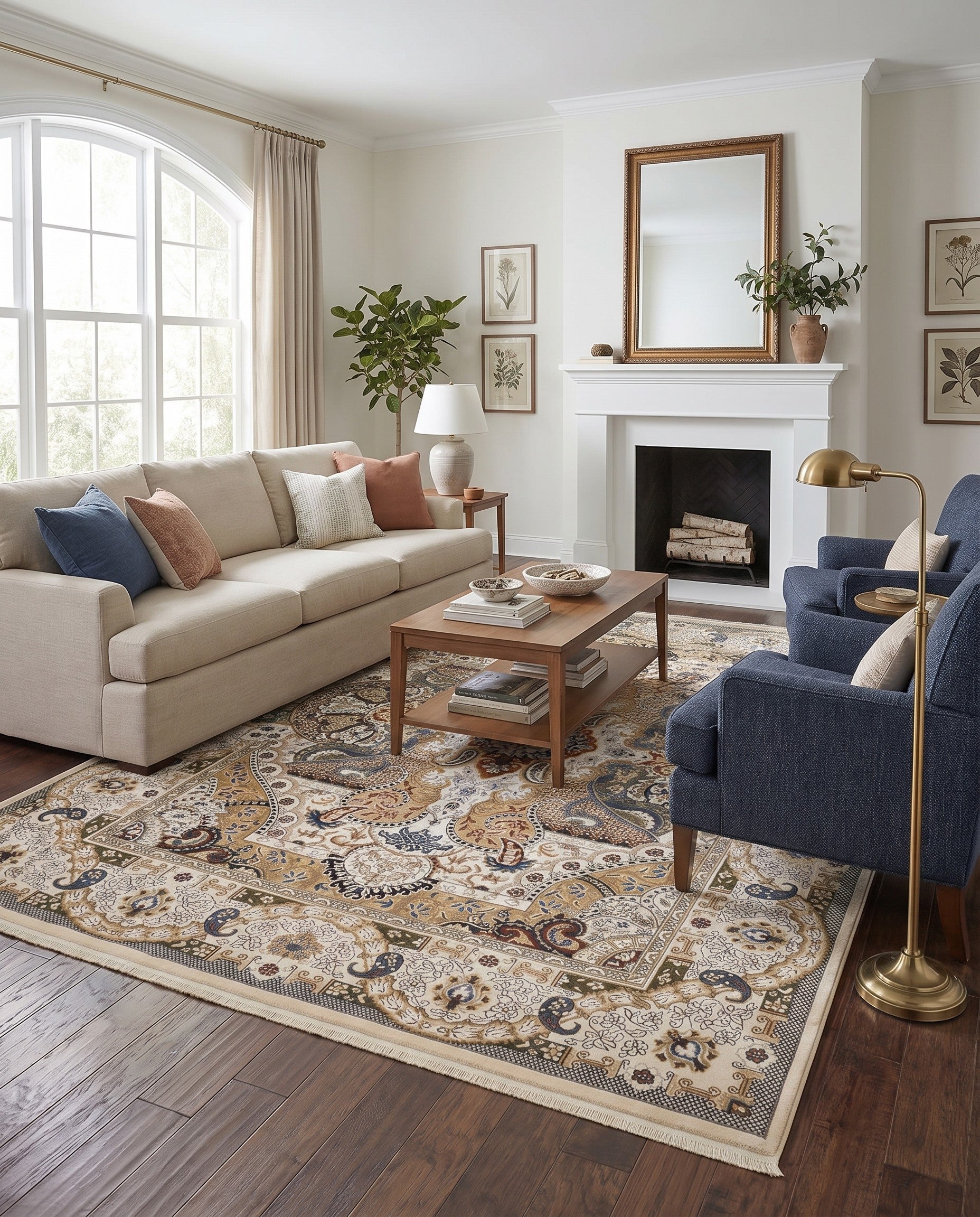 10' x 13' Nain Design Rug