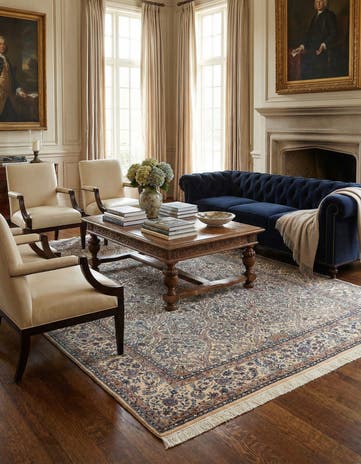 6' 2 x 7' 10 Nain Rug