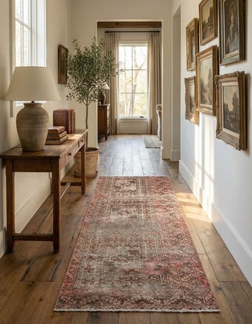 3' x 6' Hand Knotted Ultra Vintage Persian Wool Runner Rug