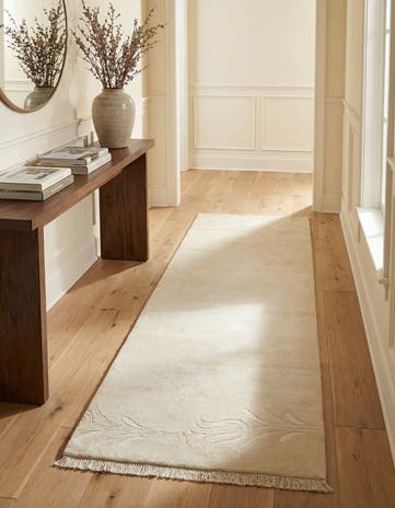 2' 11 x 9' 4 Hand Knotted Darya Wool Runner Rug