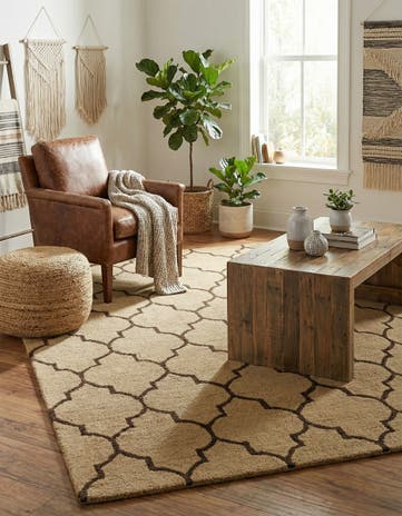 5' x 8' Luna Wool Rug