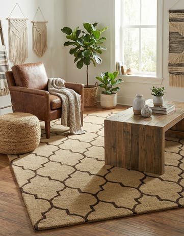 5' x 8' Luna Wool Rug