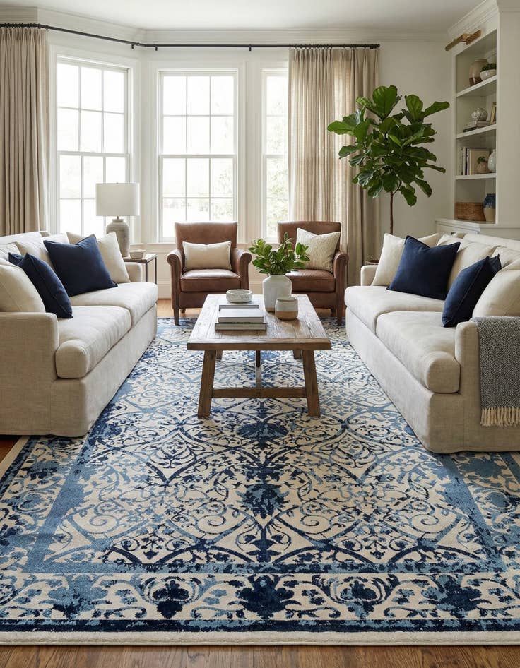 Detail image of 10' 8 x 16' 5 Miranda Rug