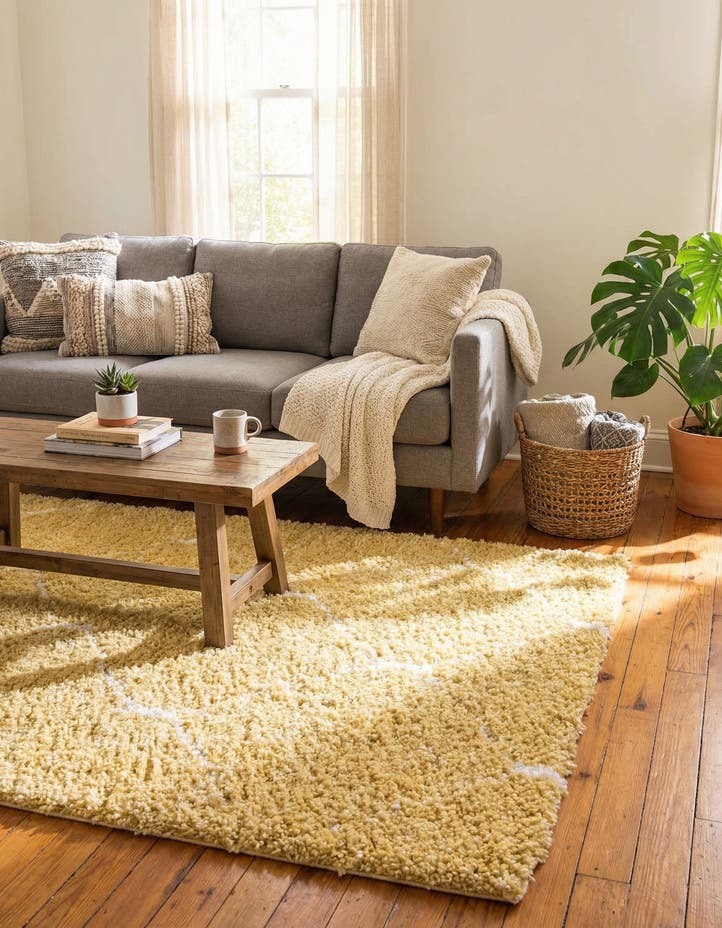 4' x 6' Moroccan Shag Rug