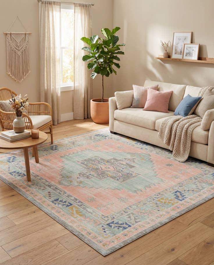 Detail image of 7' 10 x 7' 10 Whitney Square Rug