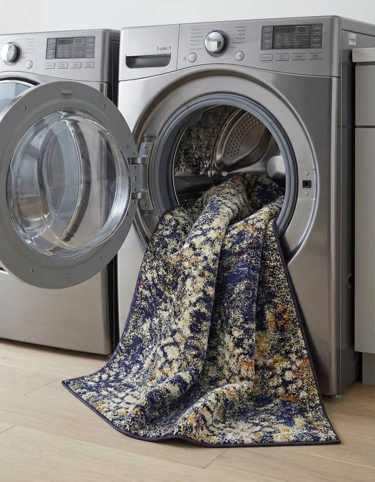 Detail image of  2' 7 x 10'  Washable Carnevale Runner Rug