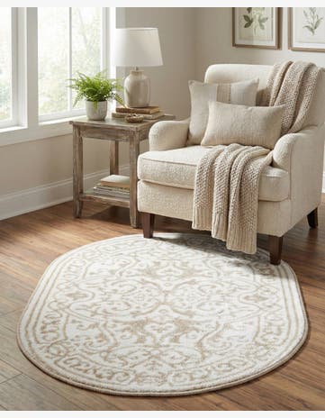 2' x 3' Hermitage Oval Rug