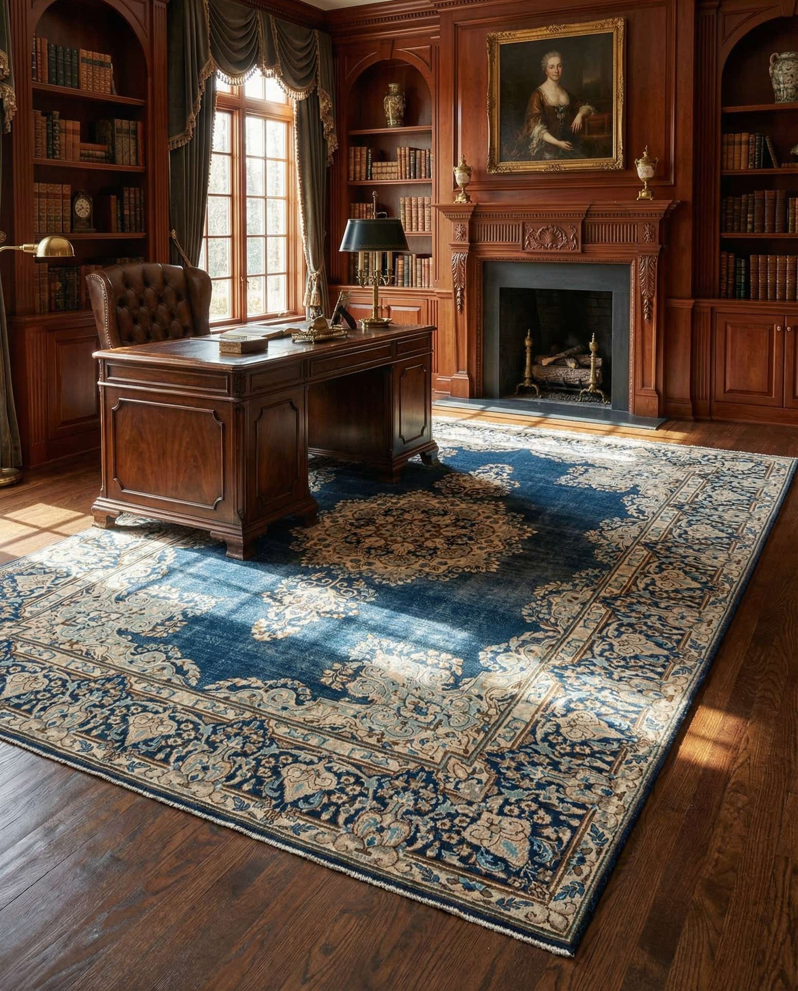 7' 2 x 9' 8 Vintage Royal Rug