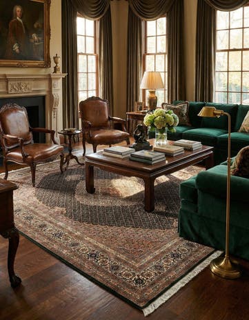 5' 6 x 7' 10 Tabriz Mahi Rug