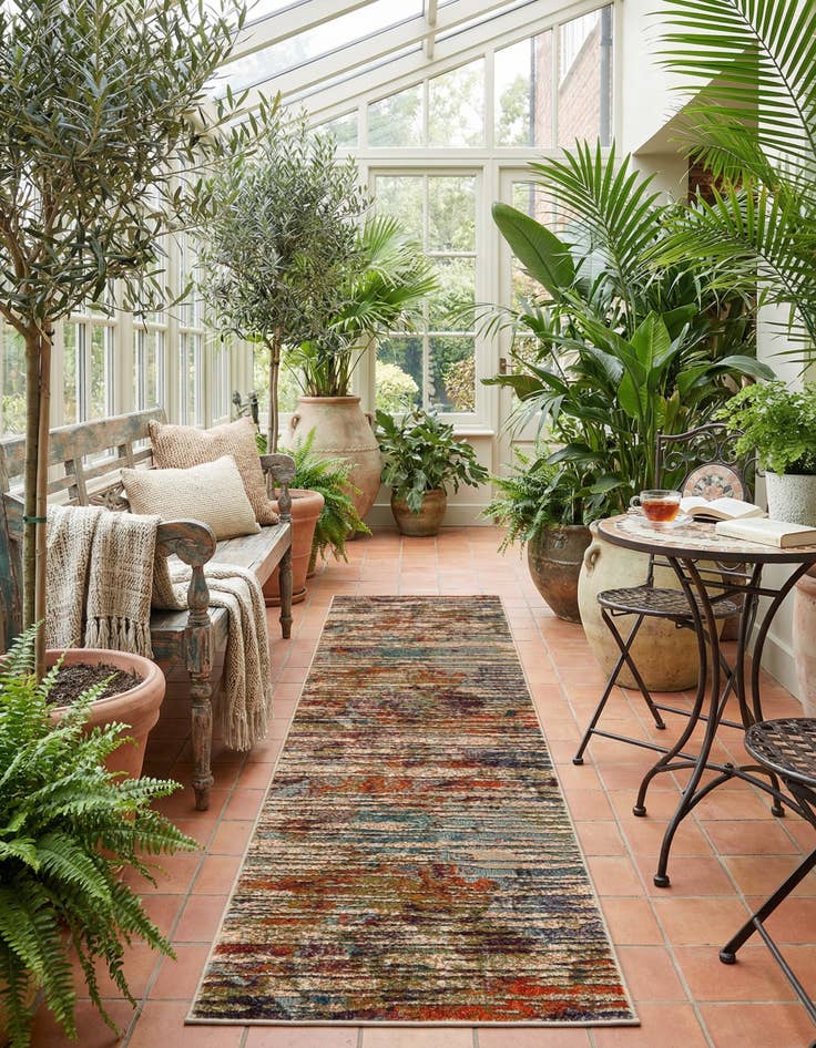 Detail image of 2' 7 x 10' Stella Runner Rug