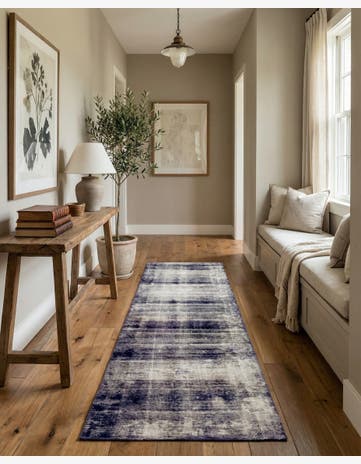 2' 8 x 10' 5 Hand Knotted Ultra Vintage Persian Wool Runner Rug