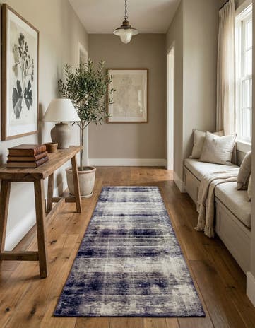 2' 8 x 10' 5 Hand Knotted Ultra Vintage Persian Wool Runner Rug