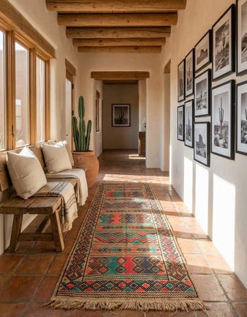 2' 5 x 8' 1 Hand Knotted Kilim Fars Persian Wool Runner Rug