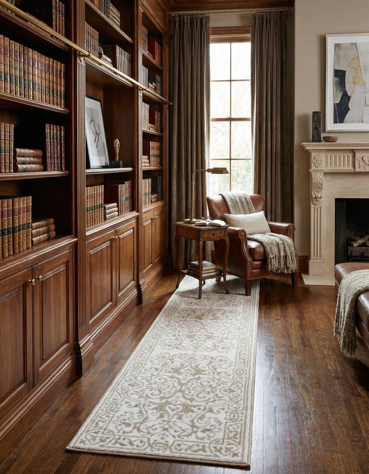 Detail image of 2' x 8' Hermitage Runner Rug