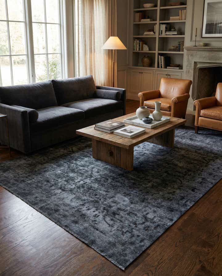 7' 9 x 11' 4 Hand Knotted Ultra Vintage Persian Wool Rug