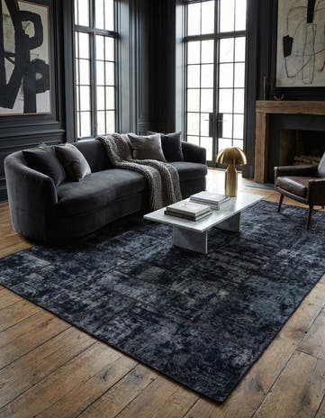 5' 8 x 7' 10 Hand Knotted Ultra Vintage Persian Wool Rug