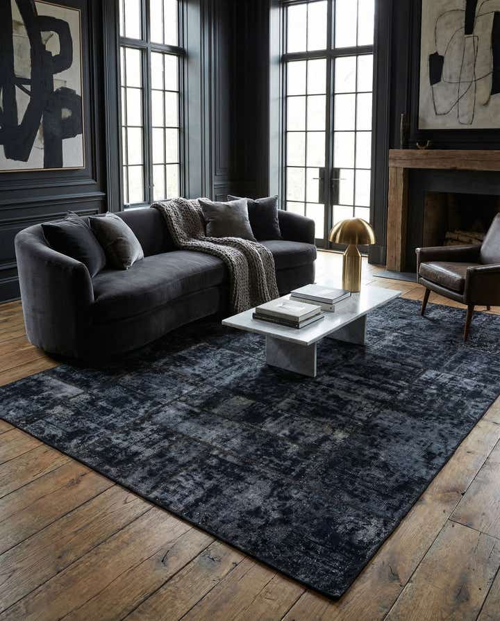 5' 8 x 7' 10 Hand Knotted Ultra Vintage Persian Wool Rug