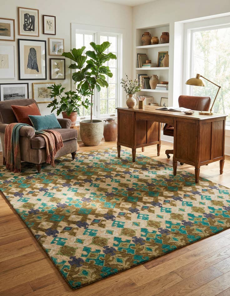 Detail image of 8' 1 x 10' Luna Rug