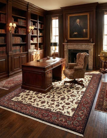 6' 7 x 10' Bidjar Wool Rug