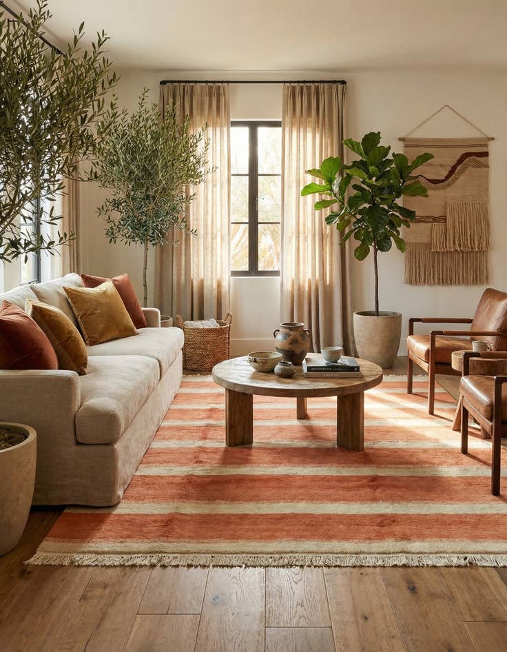 Detail image of 6' 7 x 9' 10  Hand Knotted Nepal Wool Rug