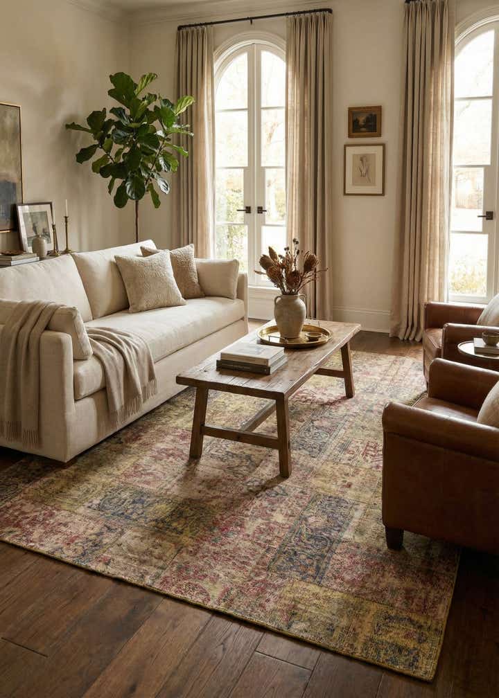 8' 6 x 11' 4 Hand Knotted Ultra Vintage Persian Wool Rug