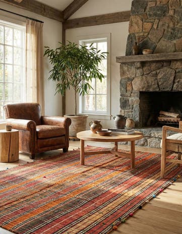4' 9 x 6' 10 Jajim Rug