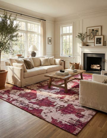 9' 2 x 10' 2 Hand Knotted Ultra Vintage Persian Wool Rug