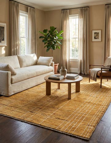 5' 7 x 8' 3 Hand Knotted Darya Wool Rug