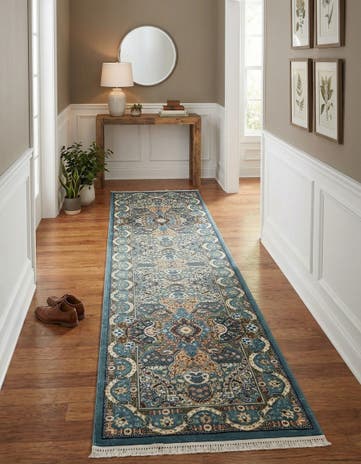 3' x 13' Nain Design Runner Rug