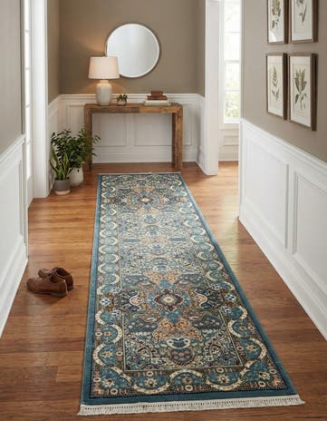 3' x 13' Nain Design Runner Rug