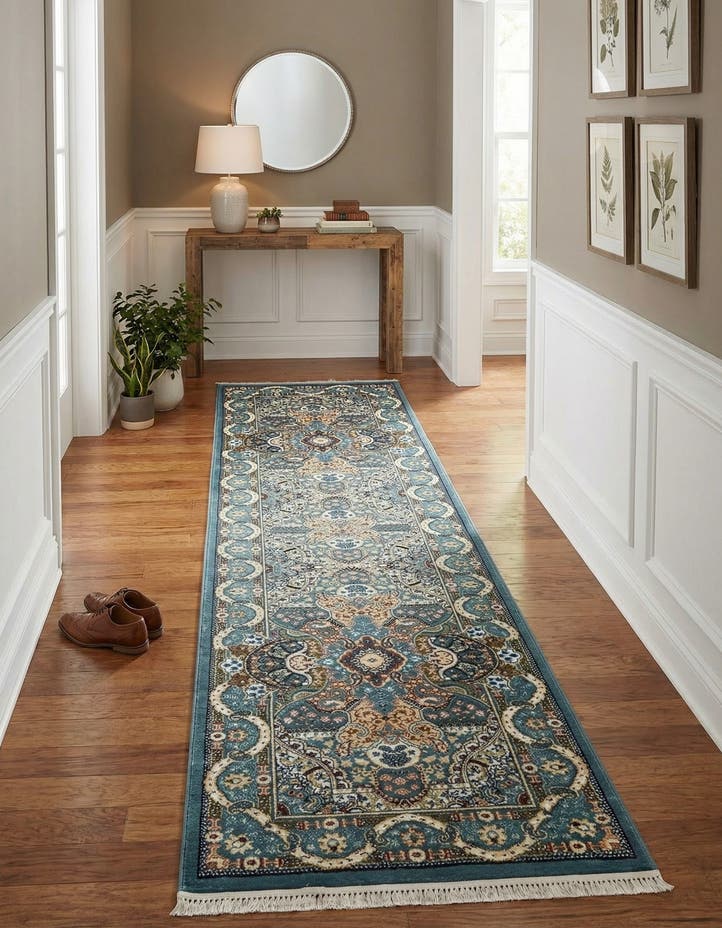3' x 13' Nain Design Runner Rug