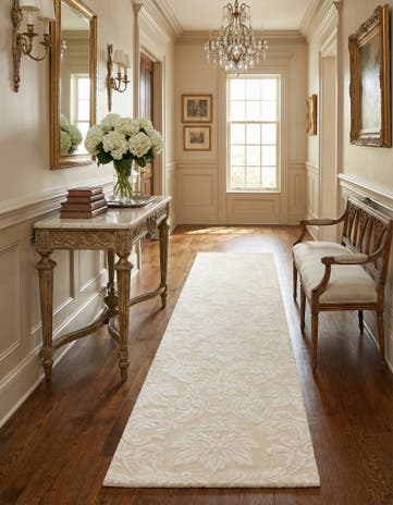 2' 10 x 13' 3 Hand Knotted Darya Wool Runner Rug