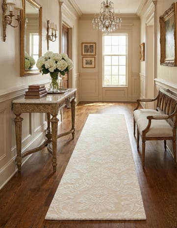 2' 10 x 13' 3 Hand Knotted Darya Wool Runner Rug
