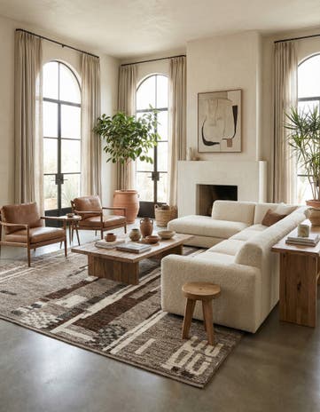 12' 5 x 15' 1 Hand Knotted Beni Marok Rug