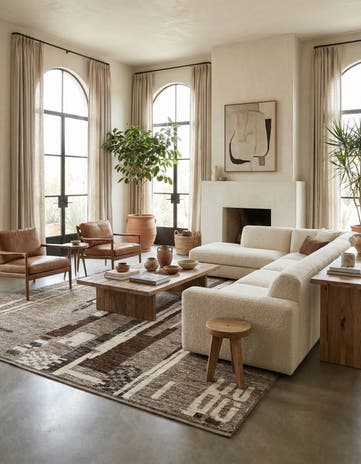 12' 5 x 15' 1 Hand Knotted Beni Marok Rug