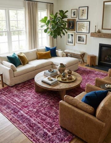 8' 6 x 12' 3 Hand Knotted Ultra Vintage Persian Wool Rug