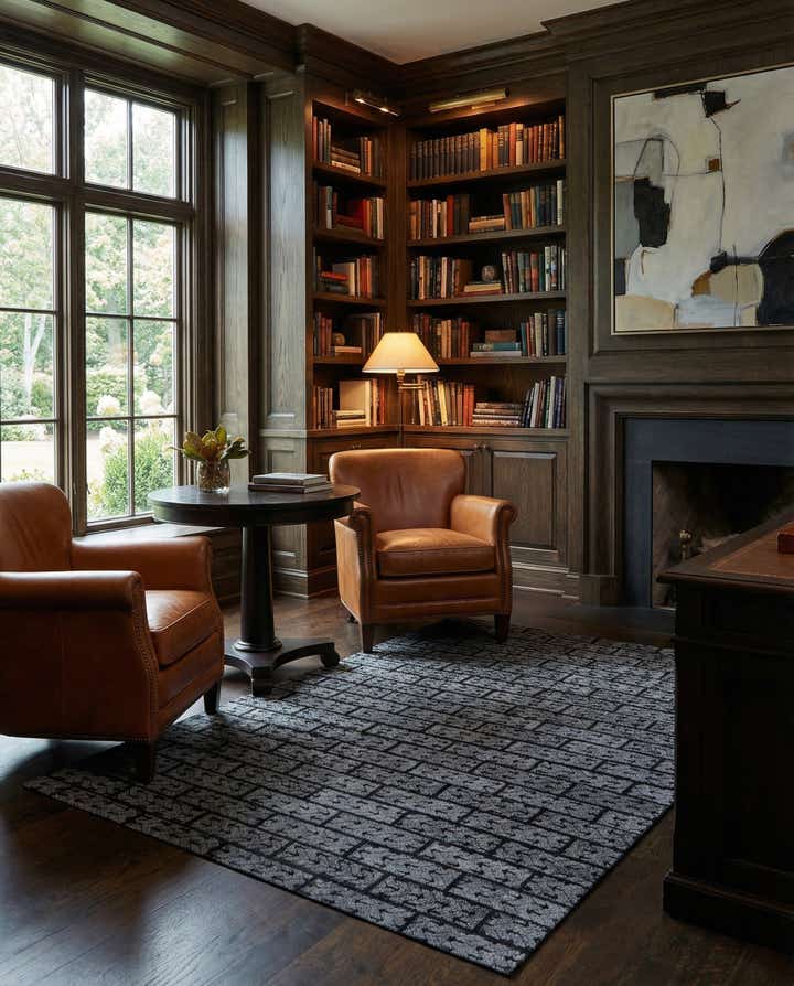 5' 1 x 7' 10 Cowhide - Patchwork Rug