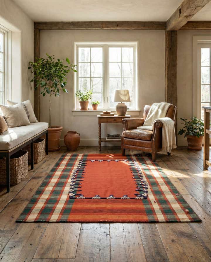 4' 8 x 6' 11 Jajim Rug