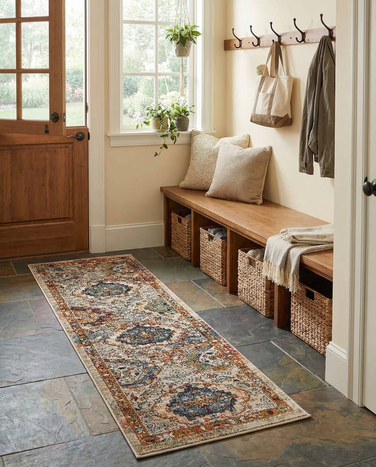Detail image of 2' x 6' Isabella Runner Rug