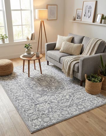 Gray Boston Rug